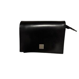 Vtg 90s Y2K Esprit Wallet Clutch in Black